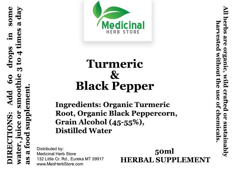 Ultra Gold Organic Turmeric and Black Pepper - Image 2