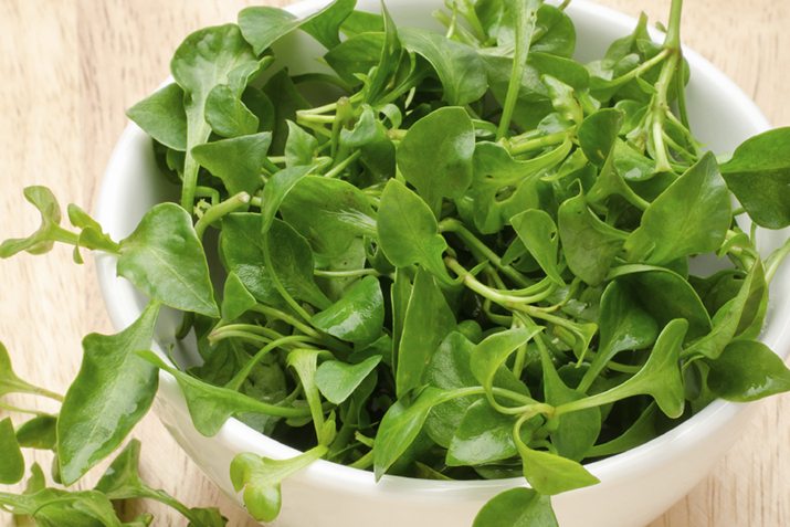 thyroid diet watercress, greens for thyroid, iodine in watercress